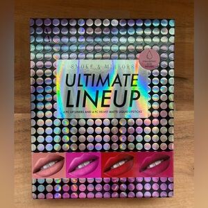Smoke And Mirrors Ultimate Lineup 4 LIP LINERS & 4 VELVET MATTE LIQUID LIPSTICKS